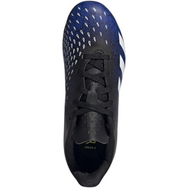 Ghete de fotbal adidas Predator Freak.4 FxG Junior bleumarin-negru FY0626 1