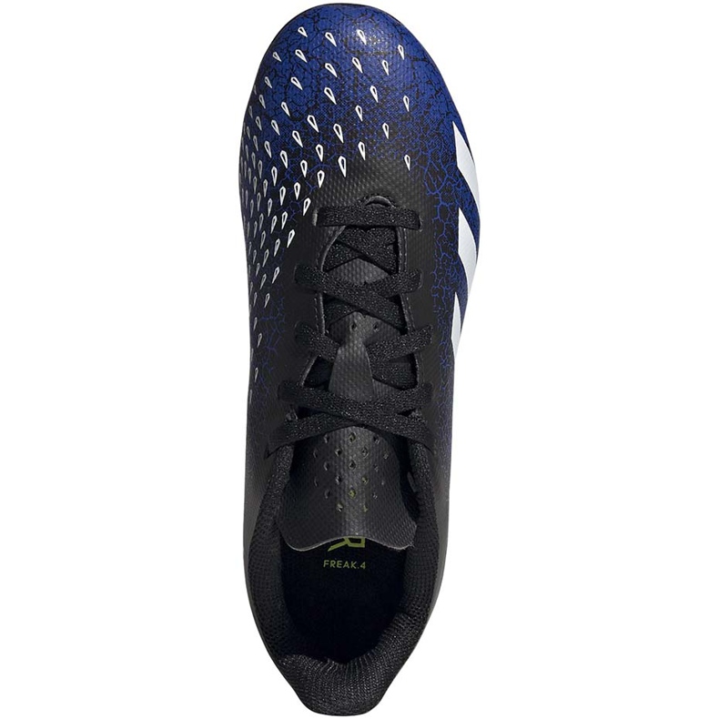 Ghete de fotbal adidas Predator Freak.4 FxG Junior bleumarin-negru FY0626 1