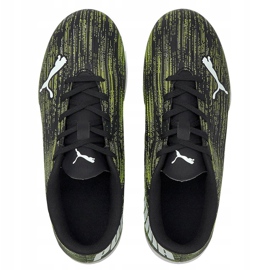 Cizme de fotbal Puma Ultra 4.2 Tt Junior negru-verde-alb 106367 02 1