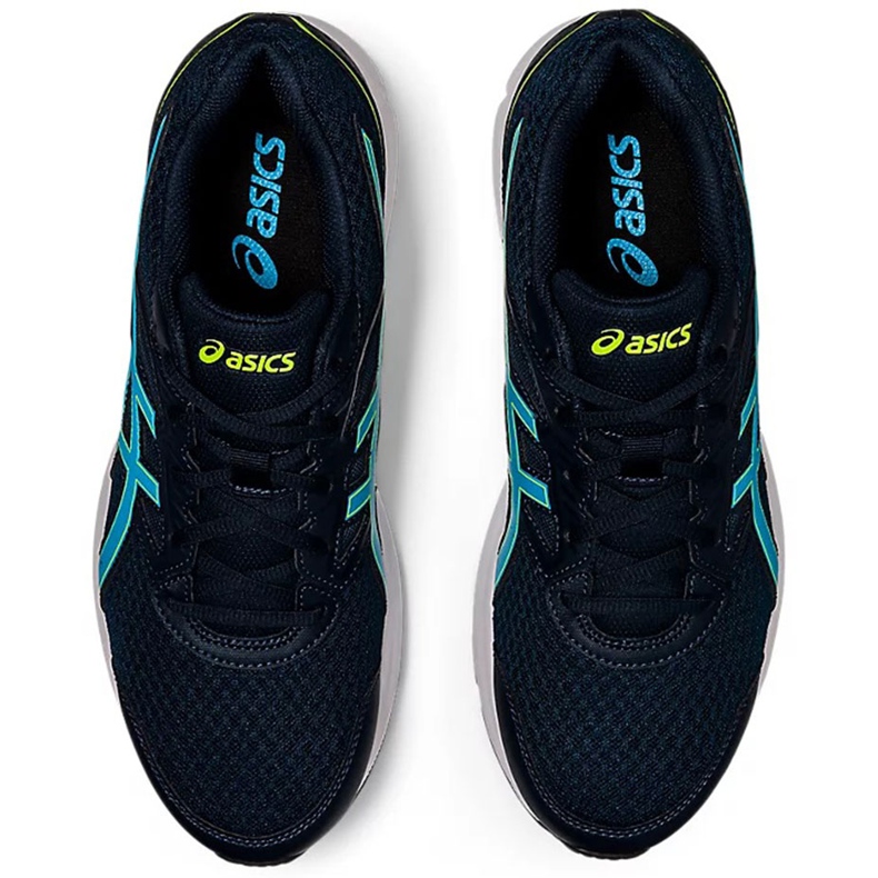 Pantofi bărbați Asics Jolt 3 bleumarin 1011B034 400 albastru marin albastru verde 1