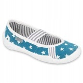Pantofi pentru copii Befado 193X066 alb albastru 1