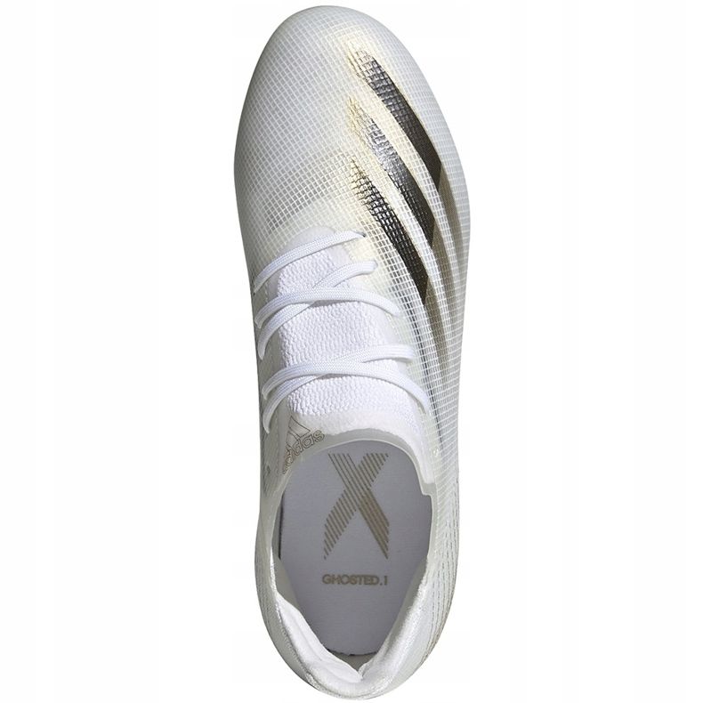 Ghete de fotbal Adidas X GHOSTED.1 Fg Junior EG8181 alb 1