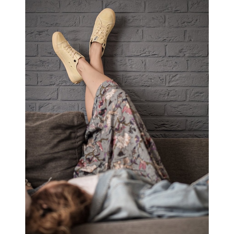 Adidași pentru femei Big Star Yellow DD274441 galben 1