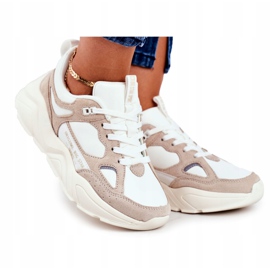 Pantofi sport dama Big Star GG274657 bej 2