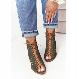 Cizme verzi Maciejka din piele de piele de damă 04040-09 bej 1 Cizme verzi Maciejka din piele de piele de damă 04040-09 bej 1