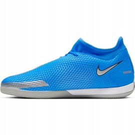 Pantof de fotbal Nike Phantom Gt Academy Df Ic CW6668 400 albastru albastru 1