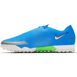 Pantof de fotbal Nike Phantom Gt Academy Tf CK8470 400 albastru albastru 2