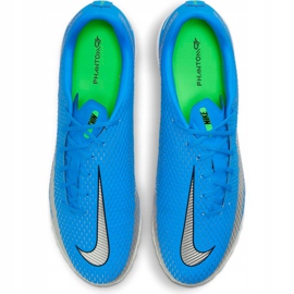 Pantof de fotbal Nike Phantom Gt Academy Tf CK8470 400 albastru albastru 1