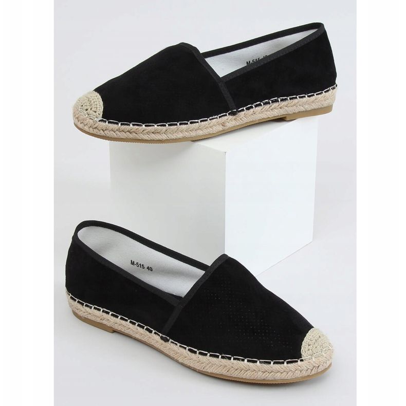 Espadrile dama negre M-515 Negre negru 1 Espadrile dama negre M-515 Negre negru 1
