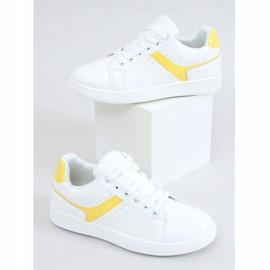 Adidași de damă albi 999-52 Galbeni 1