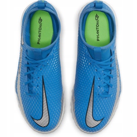 Pantof de fotbal Nike Phantom Gt Academy Df Tf Jr CW6695 400 albastru albastru 3