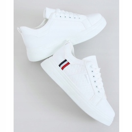 Adidași de damă albi NB378P Alb 1