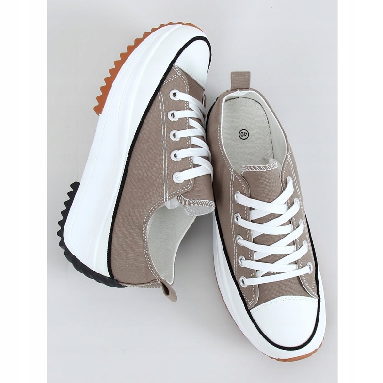 Talpă de design pentru adidași în verde kaki VL137P 1