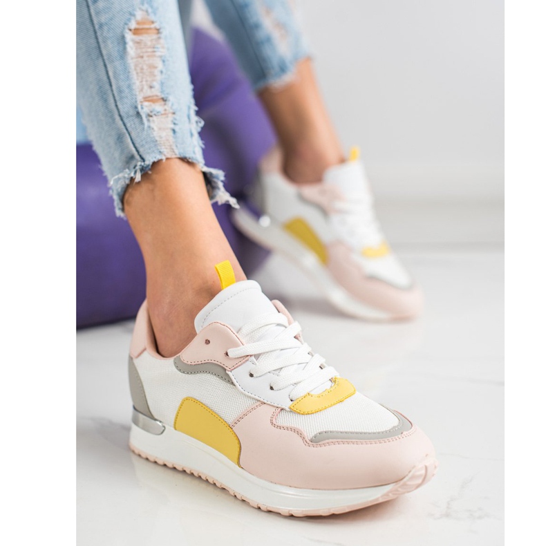 SHELOVET Adidași eleganți ușori multicolor 1 SHELOVET Adidași eleganți ușori multicolor 1