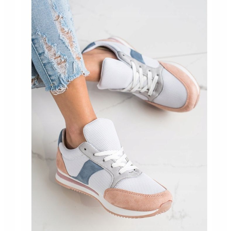 SHELOVET Pantofi sport colorati multicolor 2