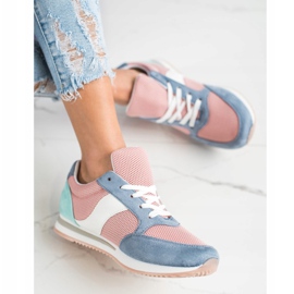 SHELOVET Pantofi sport colorati multicolor 1