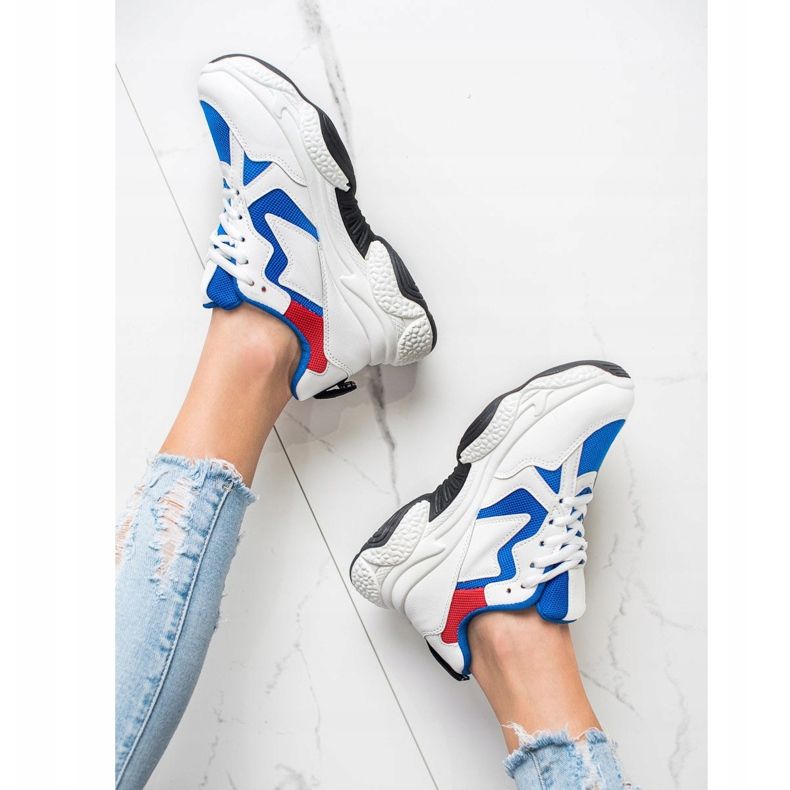 Fashion Adidași confortabili alb multicolor 1