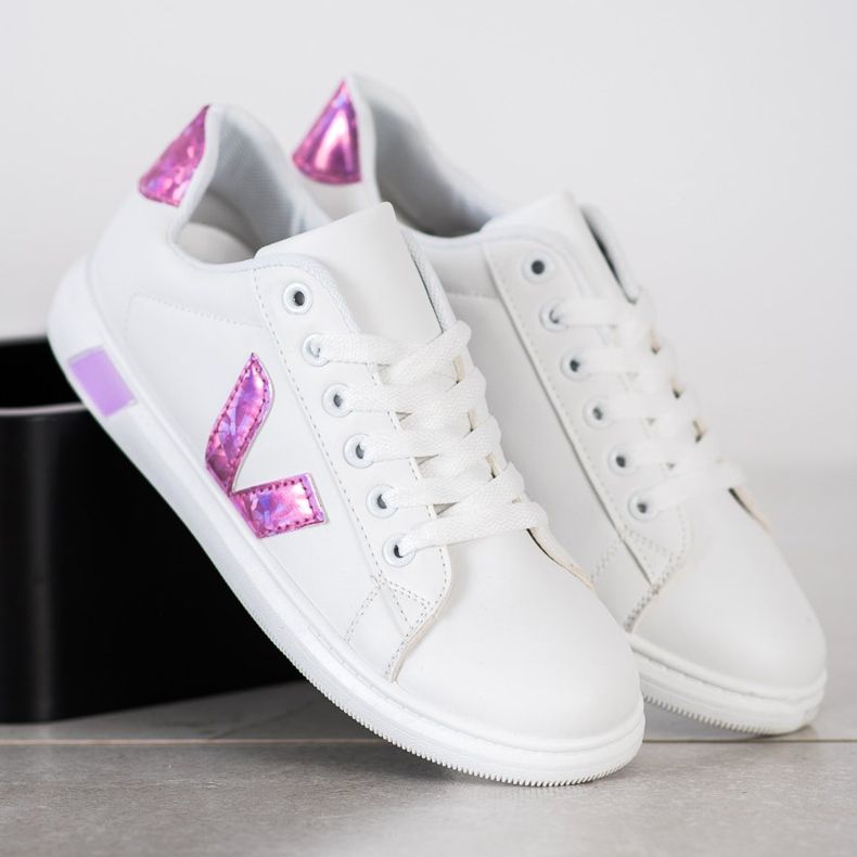 SHELOVET Pantofi sport de primăvară alb 1