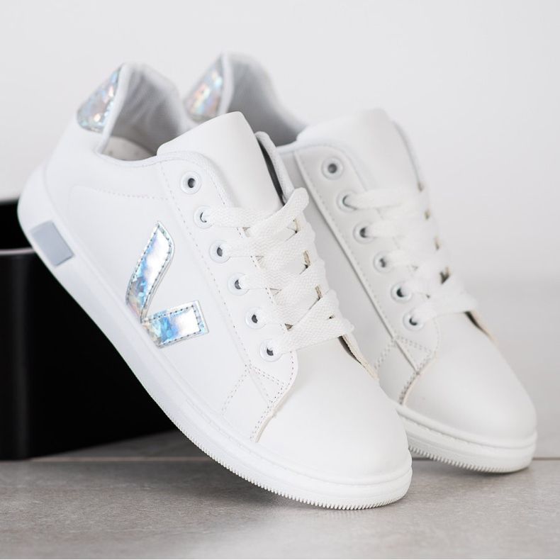 SHELOVET Pantofi sport de primăvară alb 2