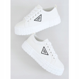 Adidași de damă albi LA134 Alb 1