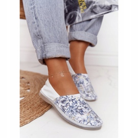 Balerini pentru femei din piele Maciejka Alb 01930-85 multicolor 2 Balerini pentru femei din piele Maciejka Alb 01930-85 multicolor 2