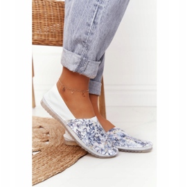 Balerini pentru femei din piele Maciejka Alb 01930-85 multicolor 1