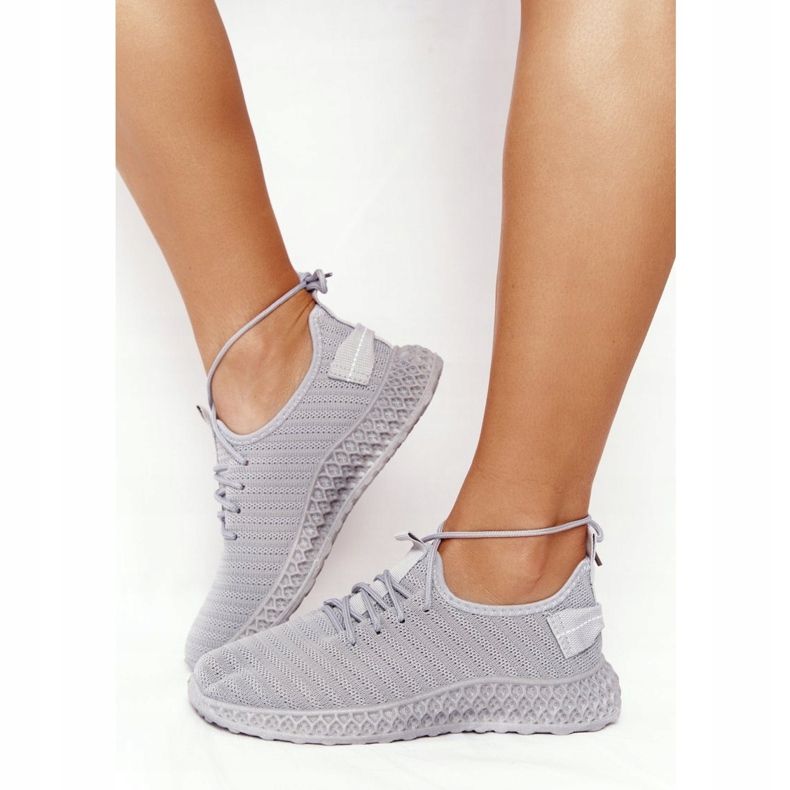 PS1 Încălțăminte sport pentru femei Slip-on Grey Do It gri 1