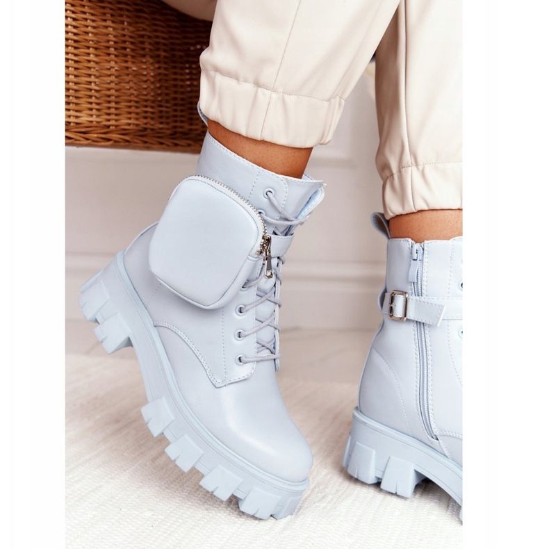 PS1 Platforma Cizme Muncitori Albastru Sâmbătă 1