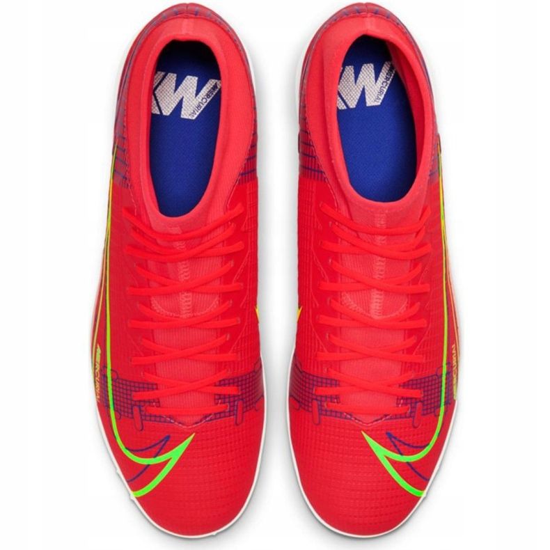 Pantof de fotbal Nike Mercurial Superfly 8 Academy Tf M CV0953 600 roșu portocale si rosii 1