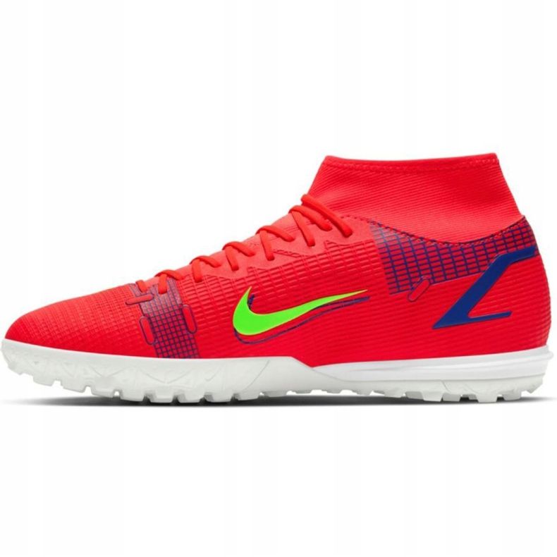 Pantof de fotbal Nike Mercurial Superfly 8 Academy Tf M CV0953 600 roșu portocale si rosii 2