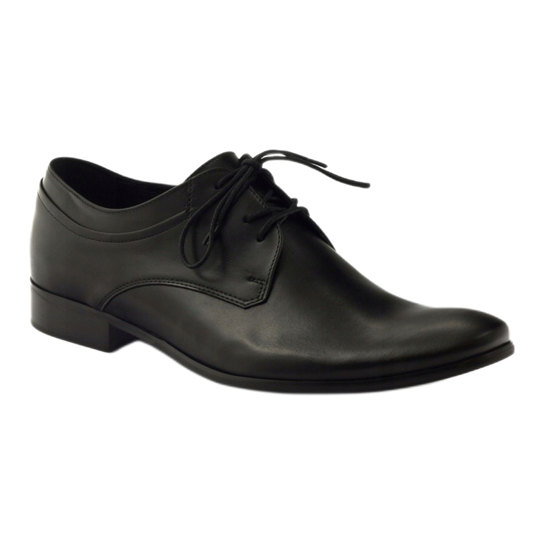 Badura Classic Leather Pantofi Black Formal 7549 negru 1