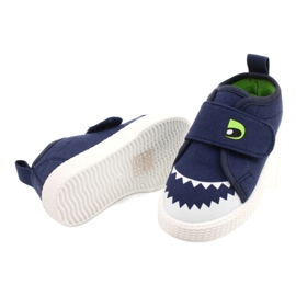 News Adidași pentru copii cu crocodil 21DZ26-3923 Navy albastru albastru 3