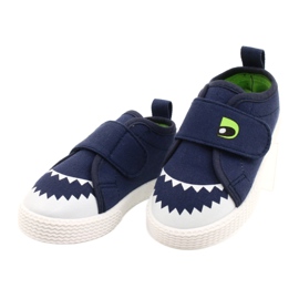 News Adidași pentru copii cu crocodil 21DZ26-3923 Navy albastru albastru 2