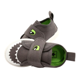News Velcro Crocodile Crocodile 21DZ26-3923 Grey gri gri 4