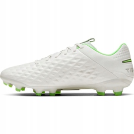 Ghete de fotbal Nike Tiempo Legend 8 Pro Fg M AT6133 030 alb alb 1