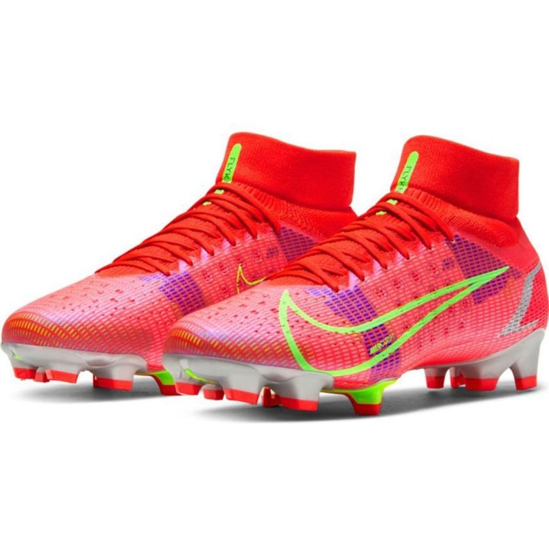 Pantofi de fotbal Nike Mercurial Superfly 8 Pro Fg M CV0961 600 roșu roșu 1