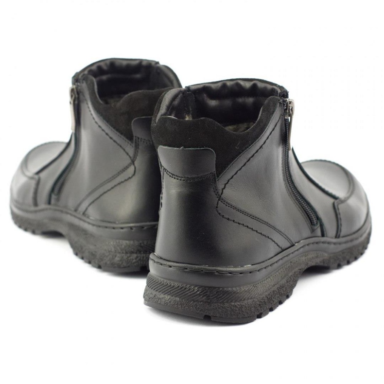 KOMODO Cizme de bărbați Jodhpur 815 Negre negru 2