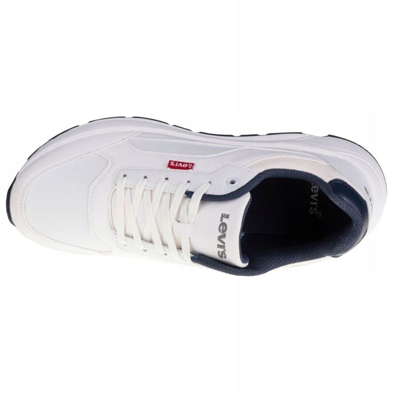 Pantofi Levi's Kesterson M 232804-618-51 alb albastru marin 2