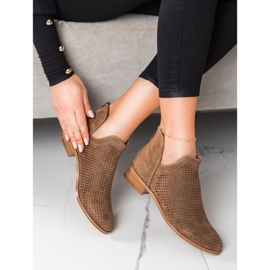 Cizme ajutate de primăvară VINCEZA maro 1