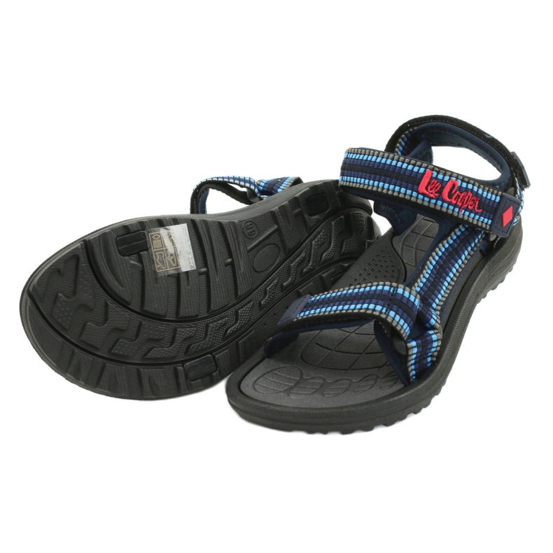 Sandale cu inserție de spumă Lee Cooper LCW-21-34-0313L albastru 4