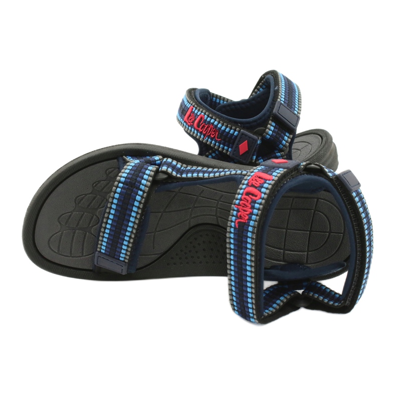 Sandale cu inserție de spumă Lee Cooper LCW-21-34-0313L albastru 5