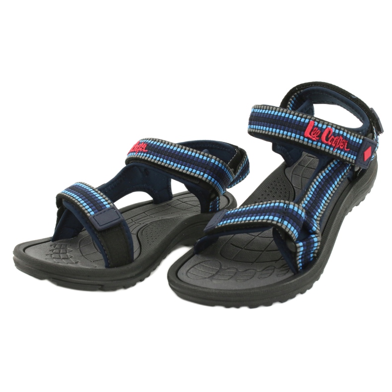 Sandale cu inserție de spumă Lee Cooper LCW-21-34-0313L albastru 2