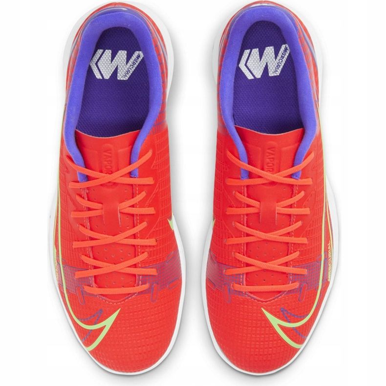 Pantofi de fotbal Nike Mercurial Vapor 14 Academy Ic Junior CV0815 600 roșu roșu 1