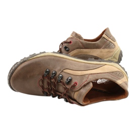 KENT Încălțăminte de drumeție pentru bărbați 268K maro bej 3