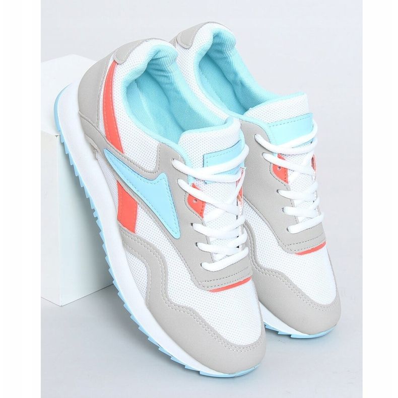 Pantofi sport multicolori B0-517 Albastru 1