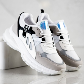 SHELOVET Adidași pe platformă cu plasă multicolor 2