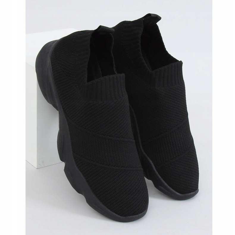 Negru NB399 Șosete negre pantofi sport 1