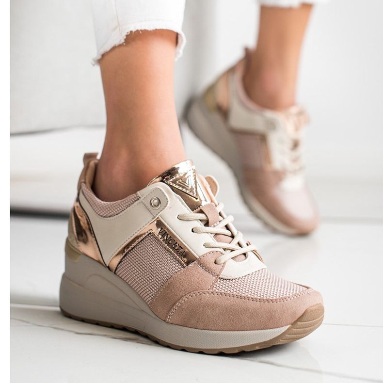 Adidași eleganți VINCEZA roz 1