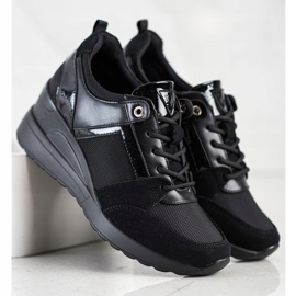 Adidași eleganți VINCEZA negru 2