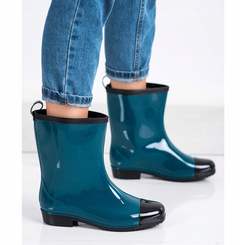 SHELOVET Confortabil galoșii verzi verde 1